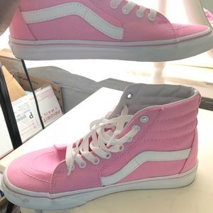 prism pink vans sk8 hi